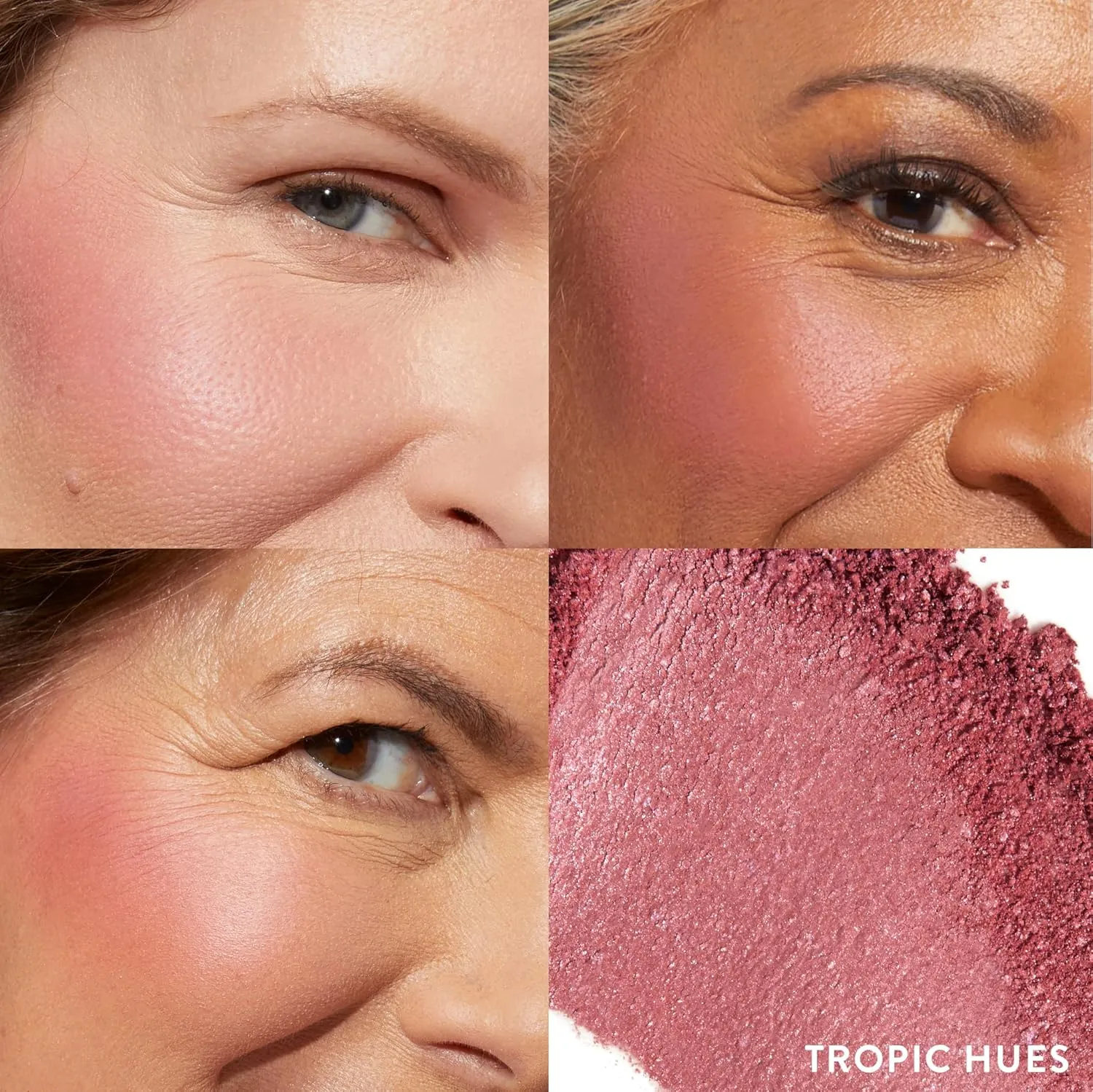 LAURA GELLER NEW YORK Daily Routine Kit (4 PC): Baked Balance-N-Brighten Foundation, Deep   Retractable Kabuki Brush   Blush-N-Brighten, Tropic Hues   Original Baked Highlighter, French Vanilla