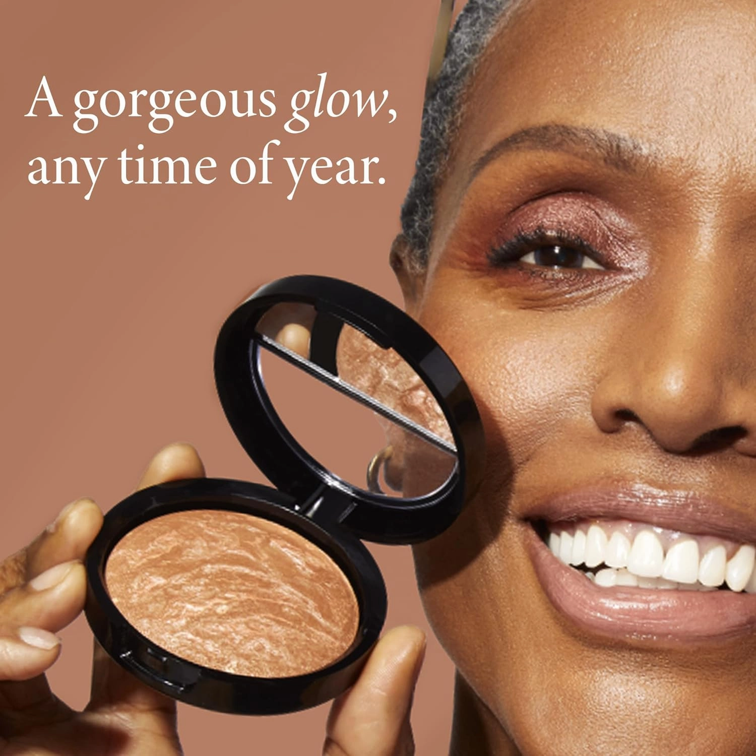 LAURA GELLER NEW YORK Bronze-n-Brighten Multipurpose Bronzer, Medium   Classic Bronzer Brush