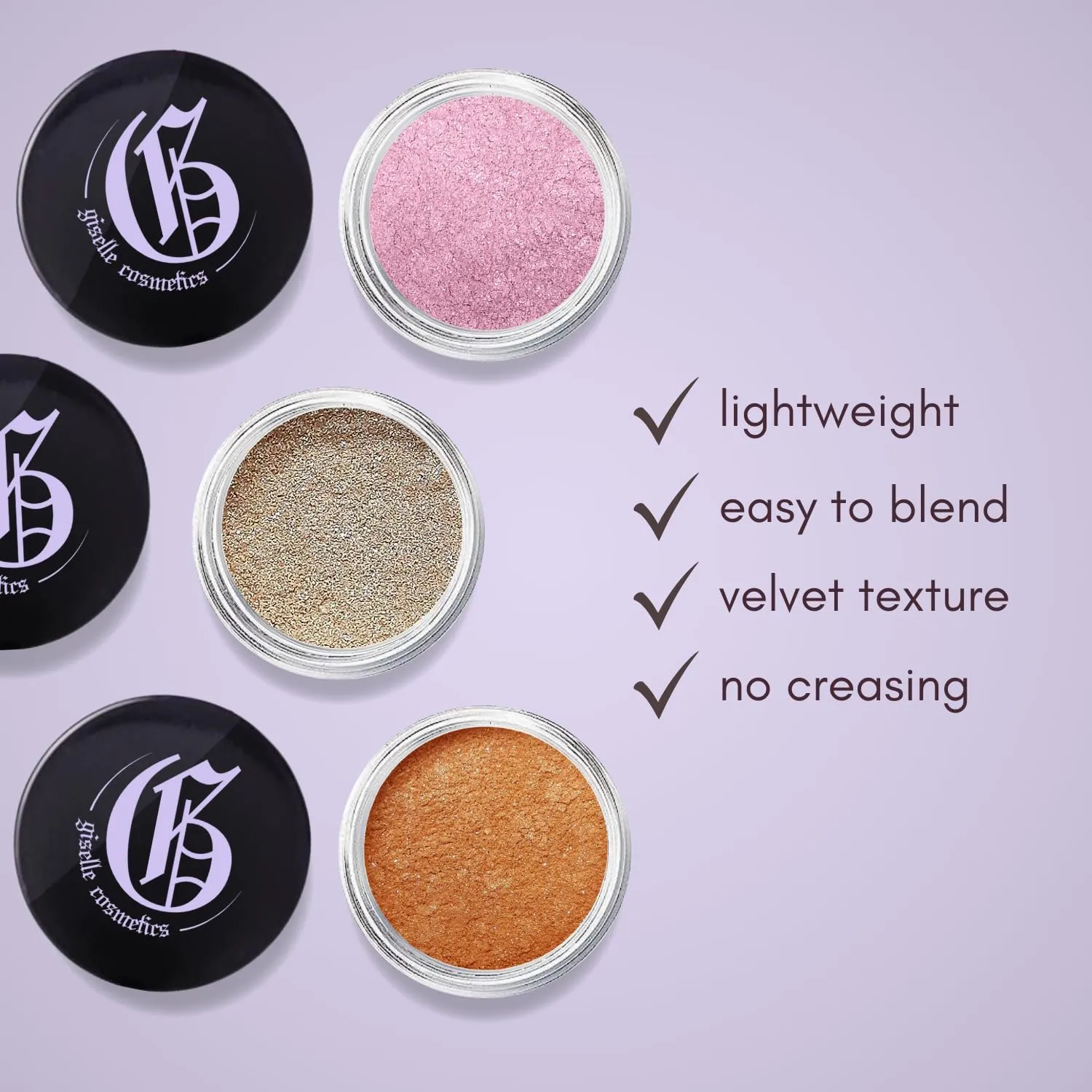 Loose Powder Organic Mineral Eyeshadow - Starry Sky
