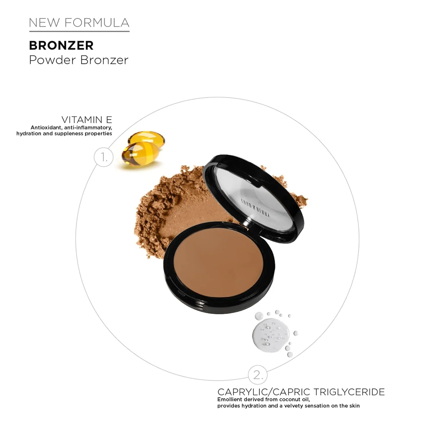 Lord & Berry BRONZER Face Powder Bronzer, Lightweight and High Pigmented with Matte Finish