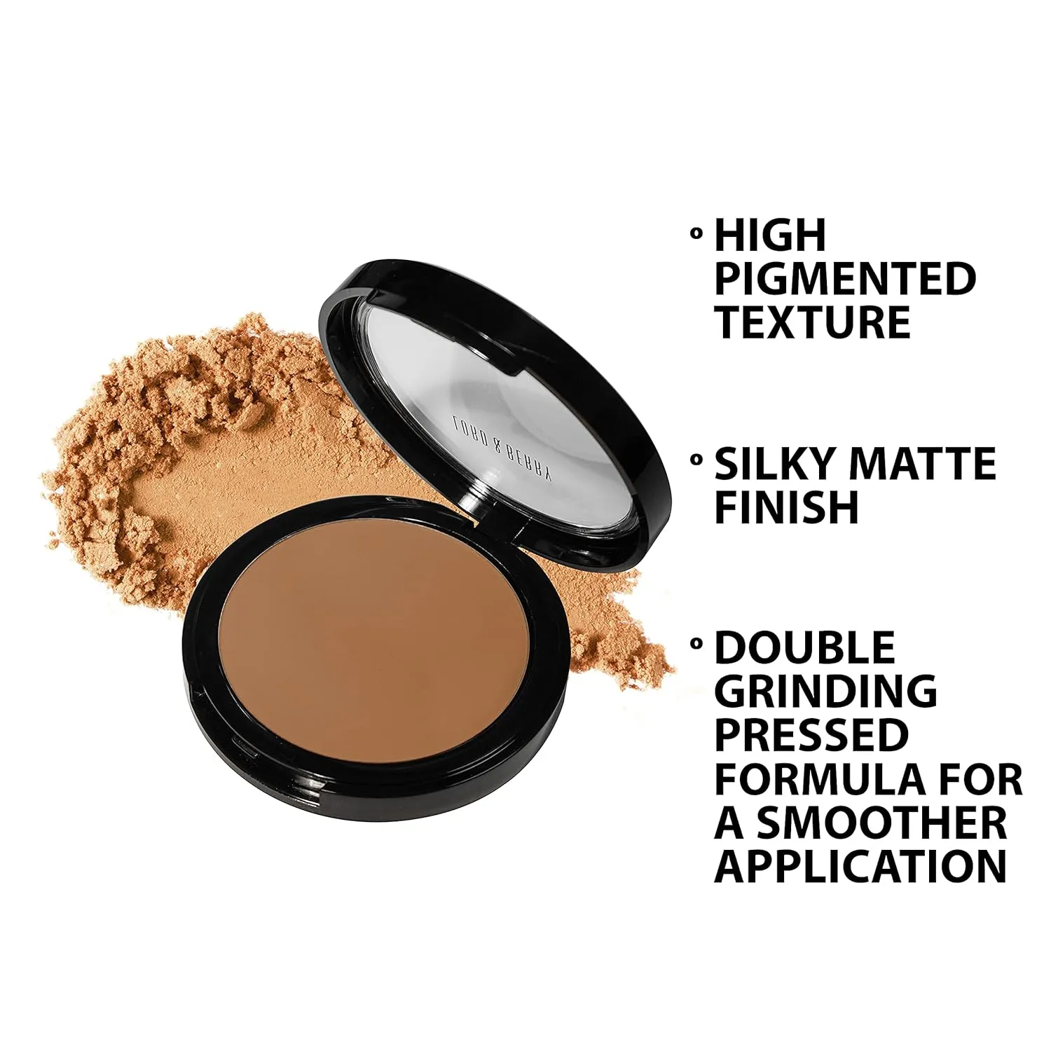 Lord & Berry BRONZER Face Powder Bronzer, Lightweight and High Pigmented with Matte Finish