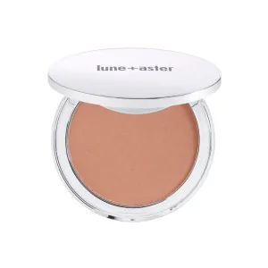 Lune Aster Soft Silk Bronzer | Buildable Silk Bronzer, Luminous-Matte Finish