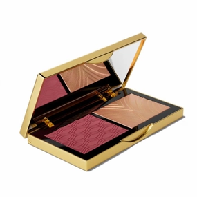 M.A.C Cosmetics Holiday Exclusive Golden Hour Glow Face Palette Duo: Medium - Extra Dimension Skinfinish and Sheertone Blush