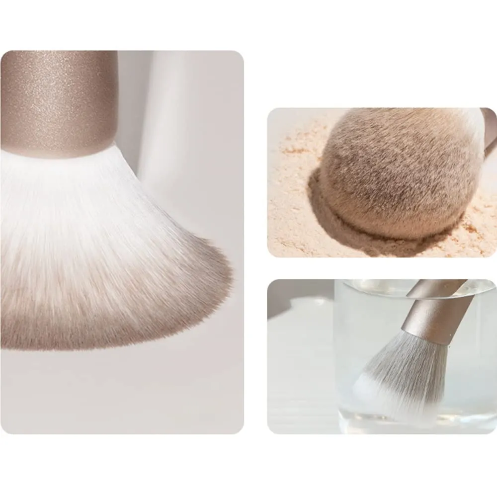 Makeup Brushes Japanese Makeup Brush Set, Soft Premium Synthetic Fiber Face Makeup Tools for Foundation Powder Blush Contour Applicator Brush Tools Birch Handle 29-1
