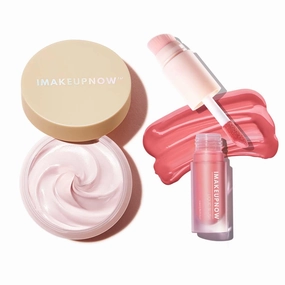 MAKEUPNOW Eye Primer with Liquid Blush for Cheeks | Build-in Brush - Application & Blending All in One #L001
