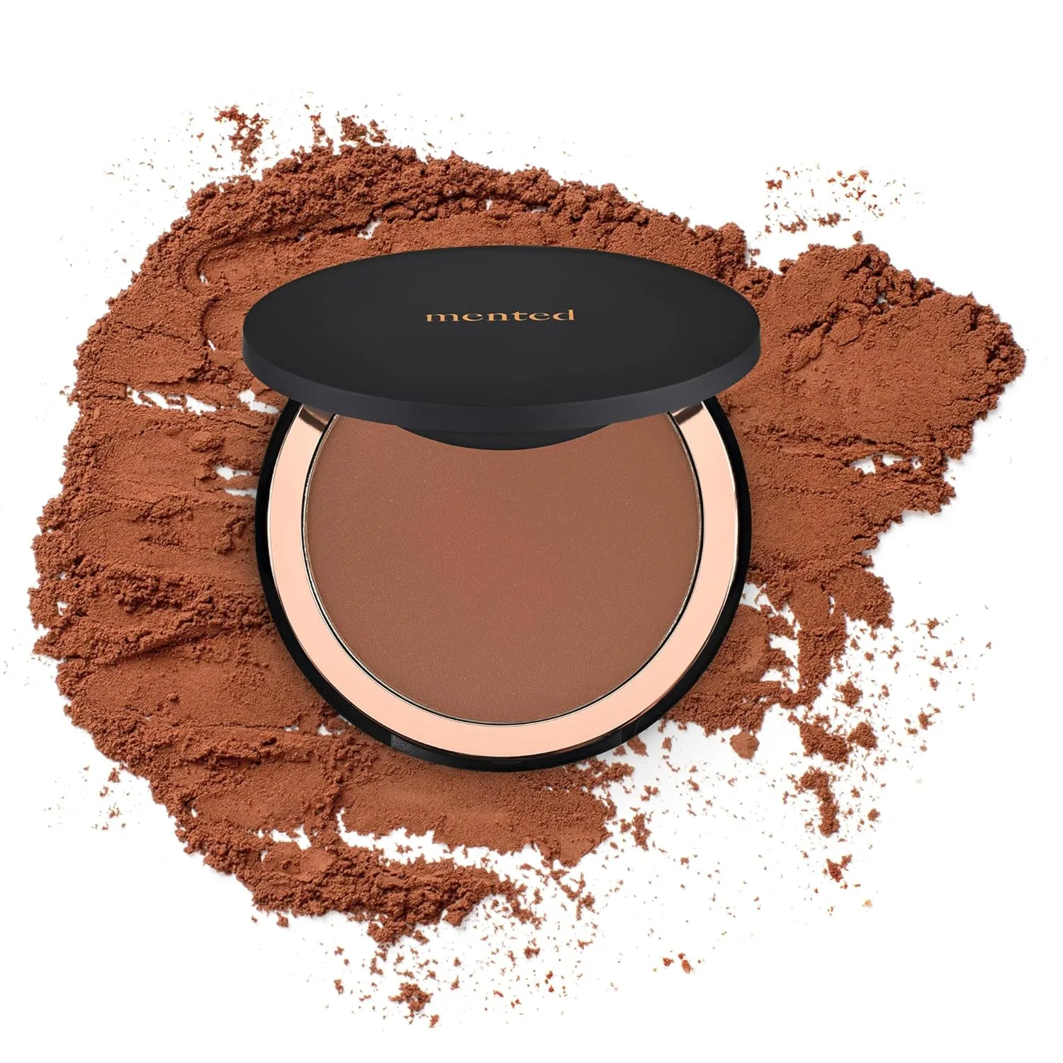 Mented Cosmetics Made in Italy, Cruelty Free Makeup, Vegan, Paraben Free, Shimmer Bronzer, Highlighter Bronzing Powder Palette for Face with Vitamin E   A, 0.35oz/10g, Yacht Life