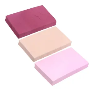 Mikinona Makeup Powder Puff Sponge Set 72pcs 3 Packs Beauty Wedge Sponges Non Latex Wet Dry Blending Applicators for Makeup Products