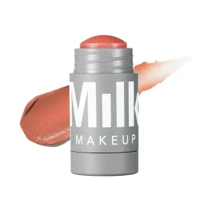 Milk Makeup Lip   Cheek Stick – Multi-Use Cream Blush   Lip Color with Mango Butter, Avocado Oil   Apricot Oil – Hydrating, Buildable, Long-Lasting, Vegan Formula