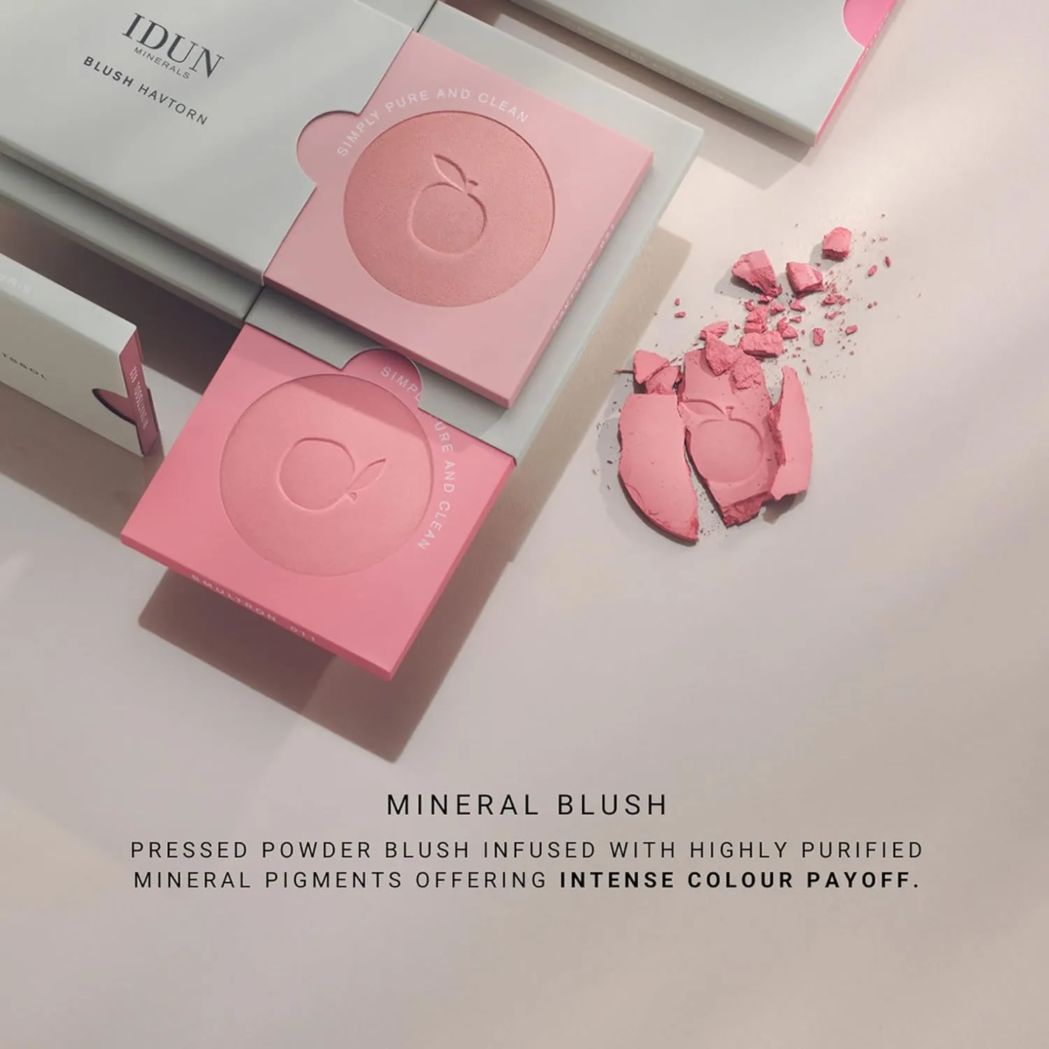 Mineral Blush - Pressed Powder - Glides On Smoothly - Offering Intense Color Payoff And Naturally Healthy Skin - Tranbar - 0.18 Oz, Light Pink, (I0100277)