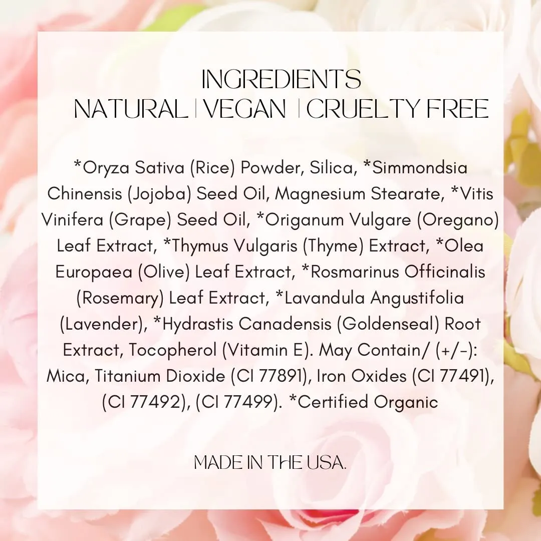 Mom's Secret 100% Natural Matte Bronzer Makeup, Organic, Vegan, Cruelty Free, Made in the USA, 0.42 oz. (Touch of Sun)