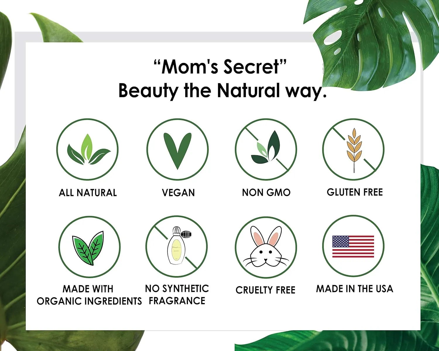 Mom's Secret 100% Natural Matte Bronzer Makeup, Organic, Vegan, Cruelty Free, Made in the USA, 0.42 oz. (Touch of Sun)