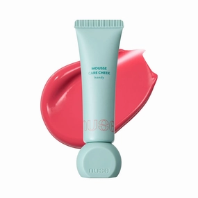 Mousse Care Cheek Handy - Liquid Blush for Cheeks | Soft Color, Glowy Finish, Buildable & Watercolor Effect Blush for Natural Look | Vegan Makeup (04 Appley)