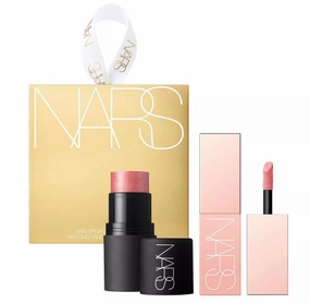 NARS Mini Orgasm Blush Duo - Mini Afterglow Liquid Blush in Orgasm and Mini Multiple in Orgasm