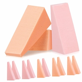 NOLITOY Round Makeup Sponge Set of 96 Triangle Brush Cosmetic Sponges Makeup Tools Time-saving Beauty Essentials