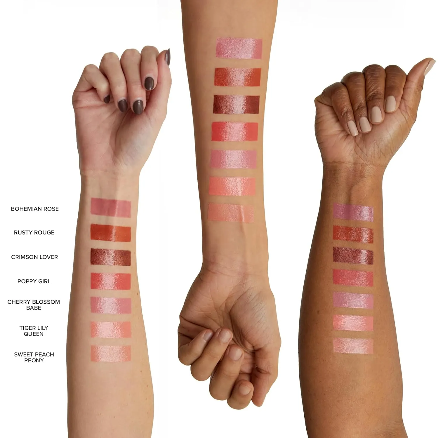 Nudestix Nudies Bloom Dewy and Radiant Cream Blush 3-in-1 All Over Face Colour For Cheeks, Eyes and Lips w/Blending Brush