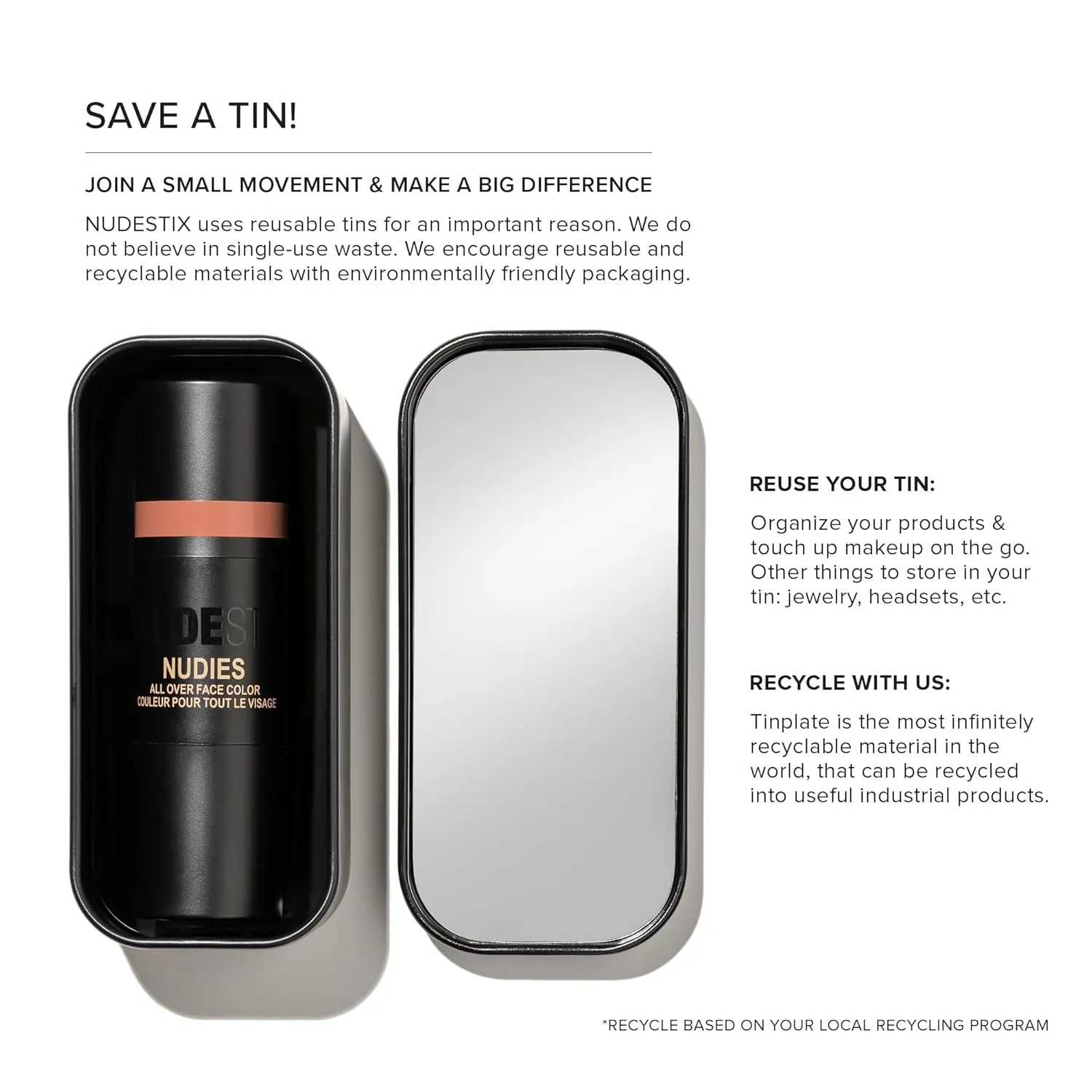 Nudestix Nudies Bloom Dewy and Radiant Cream Blush 3-in-1 All Over Face Colour For Cheeks, Eyes and Lips w/Blending Brush