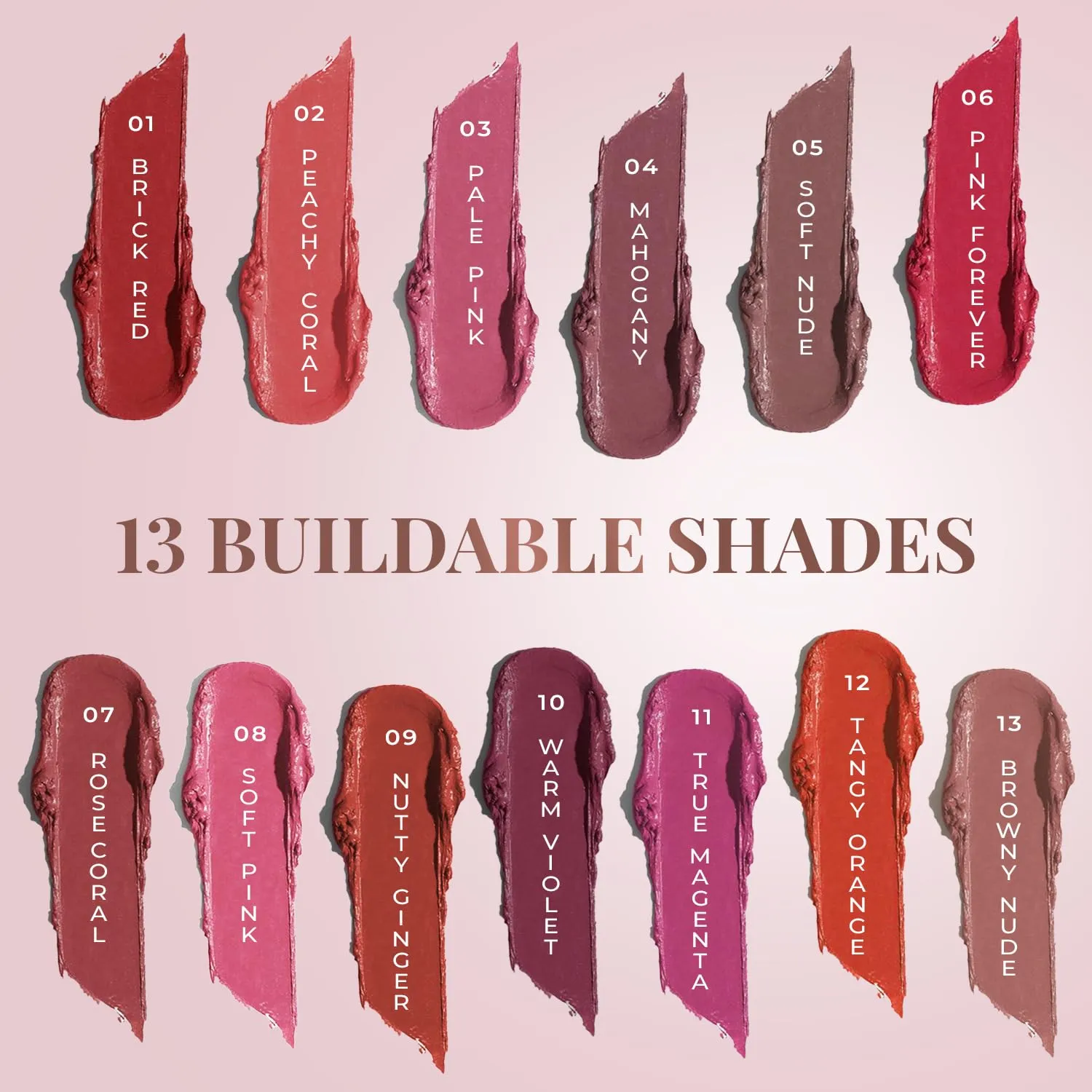Organic Creamy Matte 3 in 1 Lip & Cheek Tint, Blush For Women - SLS,Chemical & Paraben Free - 0.14 fl. oz. (Peachy coral)