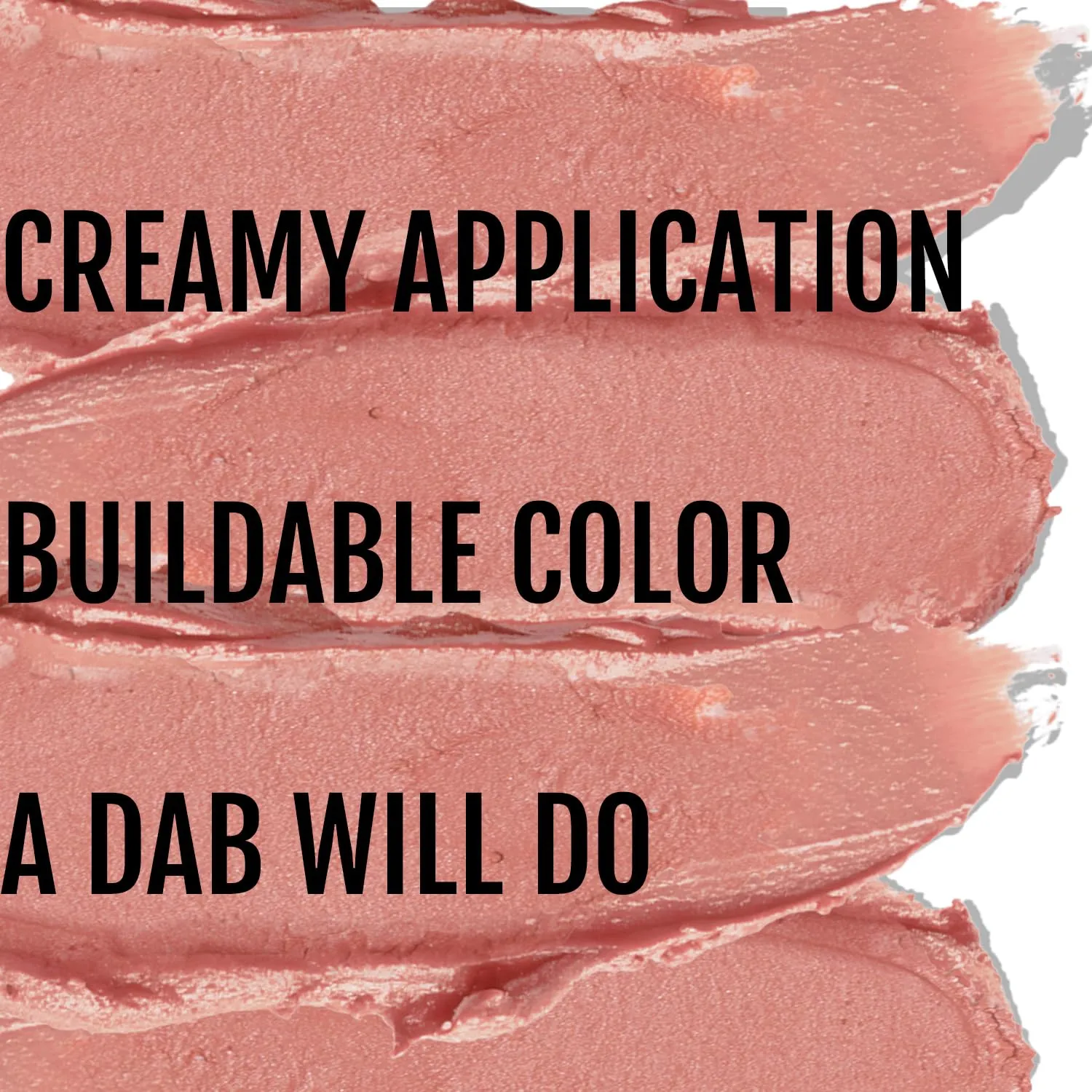 Organic Tint Tube, 100% Natural Vegan Gluten-Free Cream Blush Multi-Stick, Made in USA, Rose