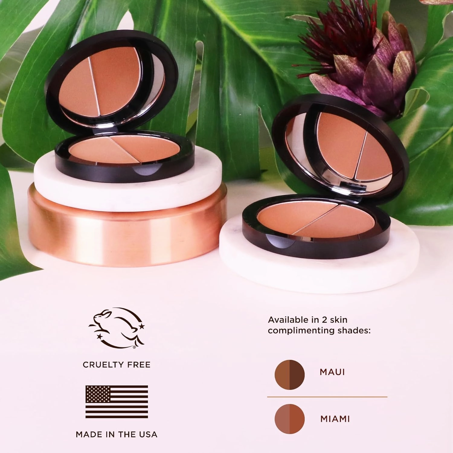 Osmosis Beach Glow Bronzer, Long-Wear, Matte, Natural Sun Kissed Glow, Hydrating and Oil Absorbing