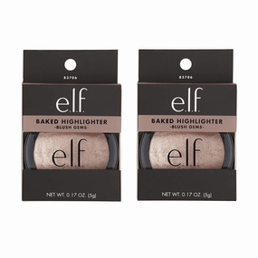 Pack of 2 e.l.f. Baked Highlighter, Blush Gems 83706