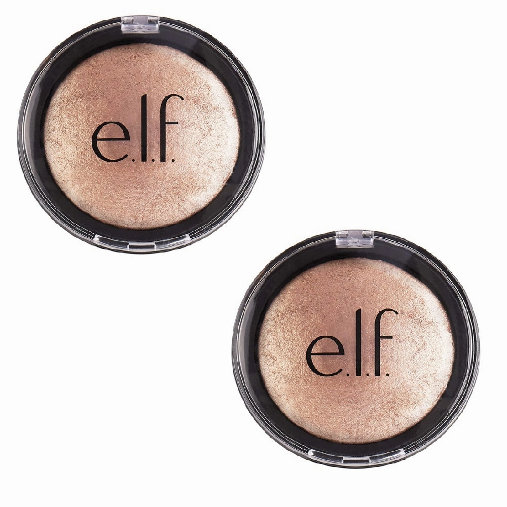 Pack of 2 e.l.f. Baked Highlighter, Blush Gems 83706