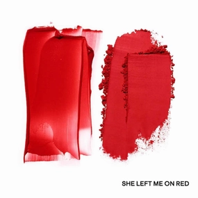 PATRICK T4 - Major Headlines Double-Take Crème & Powder Blush Duo - color: She Left Me On Red (WARM VIVID RED)