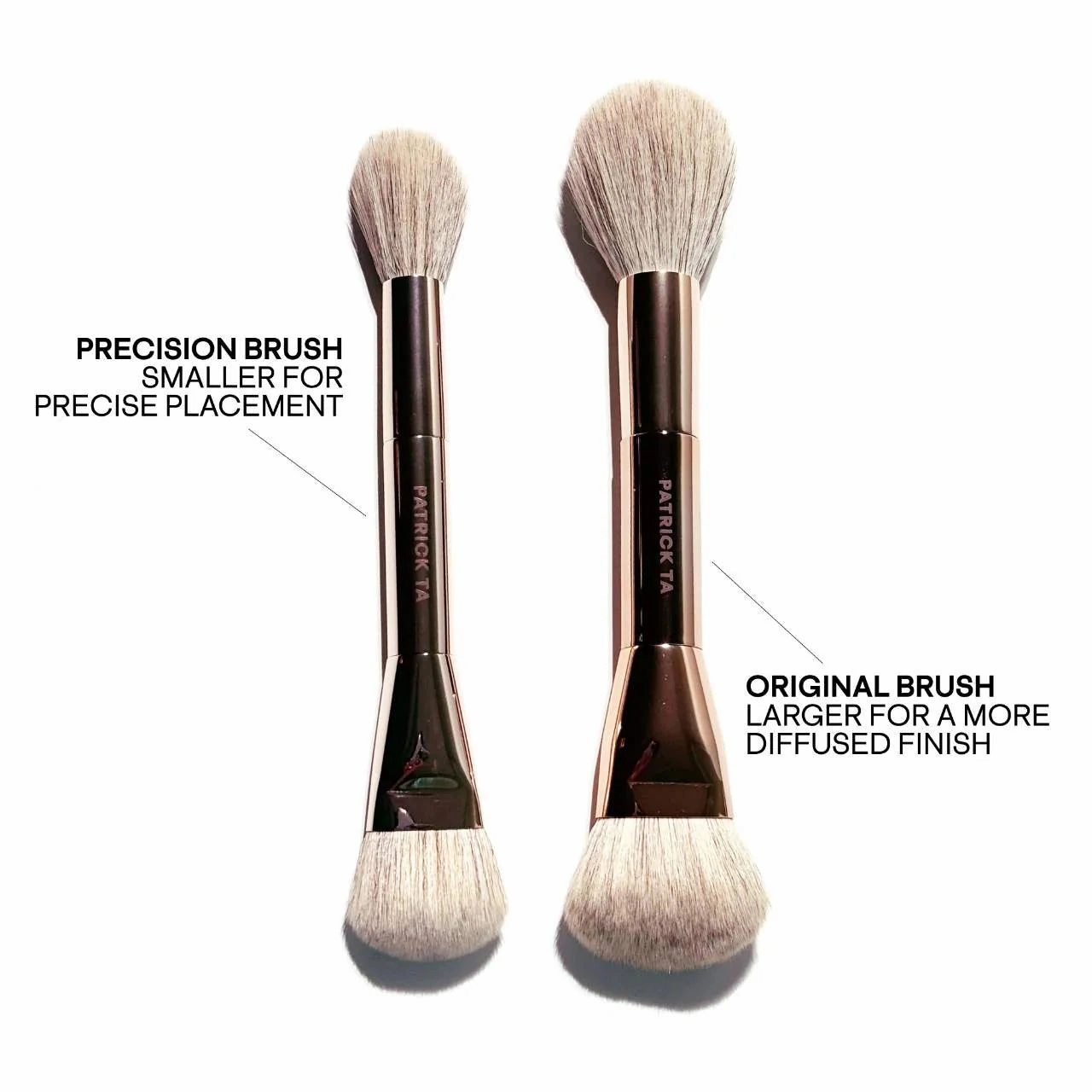 PATRICK TA - Dual Ended Precision Blush Brush