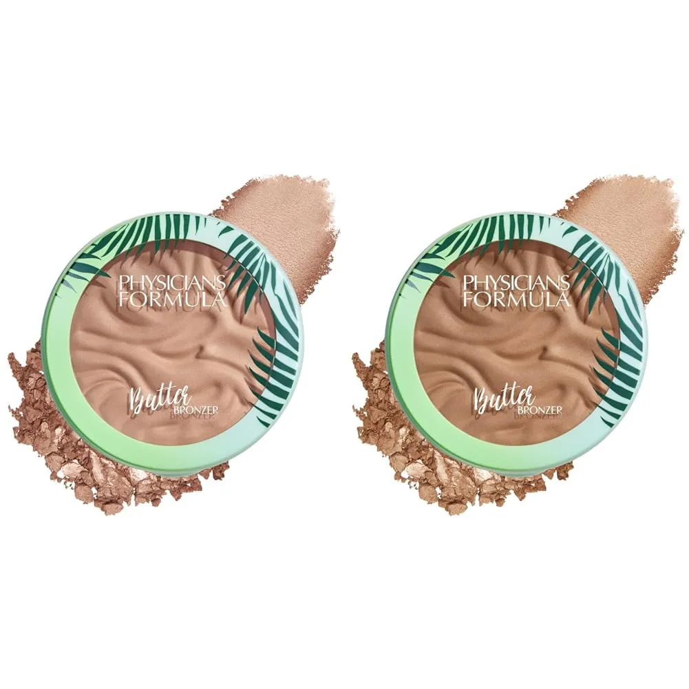 Physicians Formula Murumuru Butter Bronzers Light & Bronzer, Moisturizing Butters for Glow