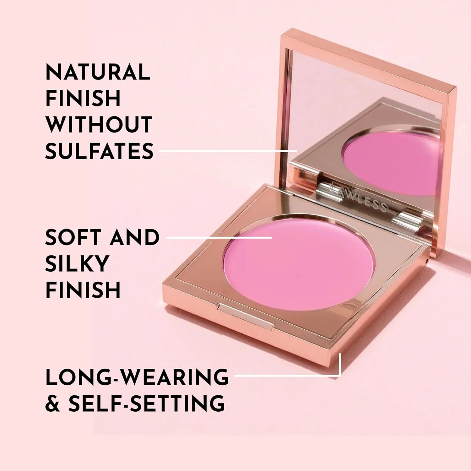 Pinch My Cheeks Soft-Blur Cream Blush - Gumdrop - Premium Blush with Natural Ingredients to Re-Energize and Protect the Skin While Imparting a Soft, Cloudy Finish - 0.18 oz