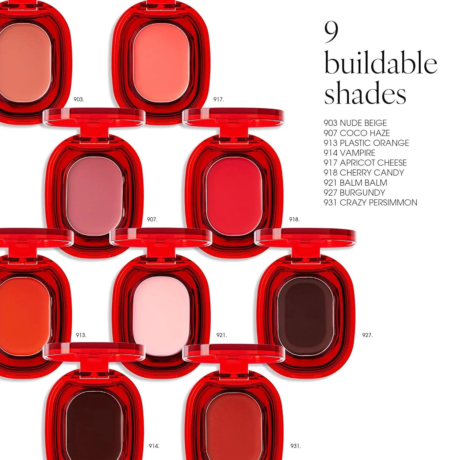PLAT LIPS 917 APRICOT CHEESE, Lip & Cheek, Lightweight, Naturally Dewy  Glowy Finish, Blendable & Buildable Formula (1.2g, 0.003 oz.)