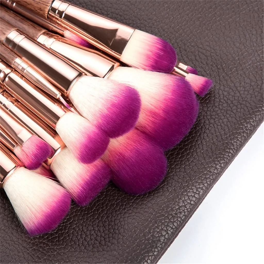 Professional 17pcs Makeup Brush Set Lip Powder Eye Make Up Brushes Complete Kit Cosmetics Beauty Tool blending brush