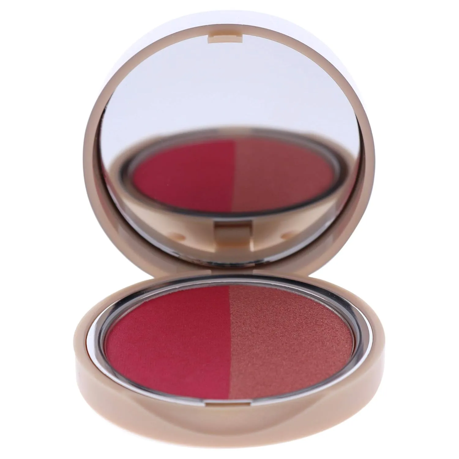 PUPA Milano Extreme Blush Duo - Highly Blendable Formula - Lightweight - Creates A Beautiful Sun-Kissed Appearance - Suitable For All Skin Types - Glow Creamy - 140 Radiant Flamingo - 0.141 Oz