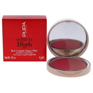 PUPA Milano Extreme Blush Duo - Highly Blendable Formula - Lightweight - Creates A Beautiful Sun-Kissed Appearance - Suitable For All Skin Types - Glow Creamy - 140 Radiant Flamingo - 0.141 Oz