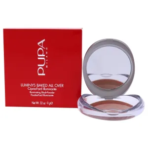 PUPA Milano Luminys Baked All Over Illuminating Blush-Powder - Moisturize And Protect Skin - Soft And Velvet Smooth Finish - Silky And Light Texture - 4 Tone - 01 Stripes Rose - 0.32 Oz, I0111598