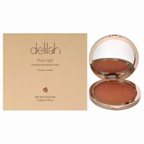 Pure Light Compact Illuminating Powder - Lustre - Lightweight, Long Lasting, Loose Setting Powder Face Makeup For Brightening And Radiant Finish - Light Coverage - Vegan-Cruelty Free-0.34 oz