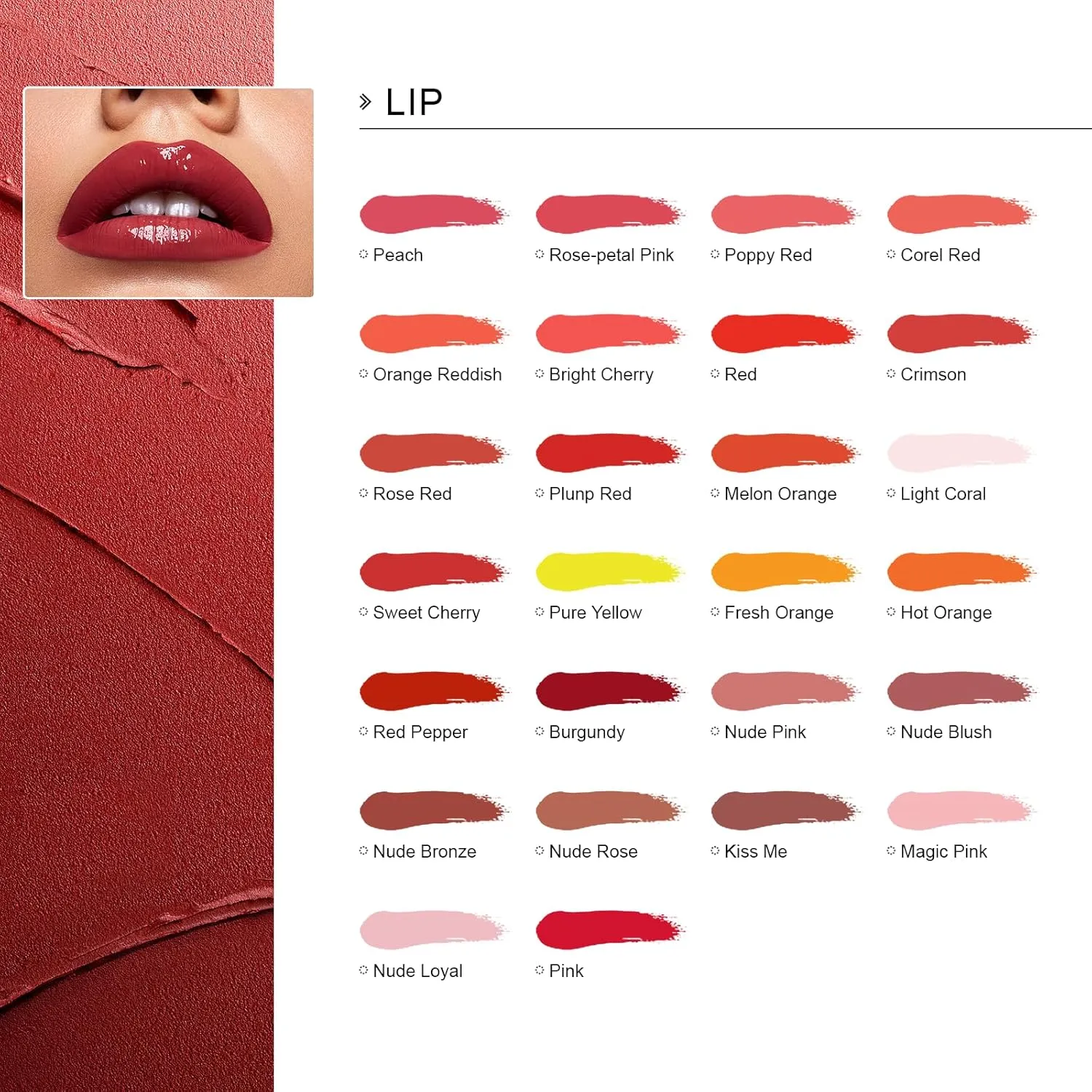 QUELLE Permanent Makeup Ink Lips Pigment Water Based 0.5oz/15ml Vegan Lip Ink Microblading Pigment for Lip Blush Permanent Makeup Lip Color (Bright Cherry)