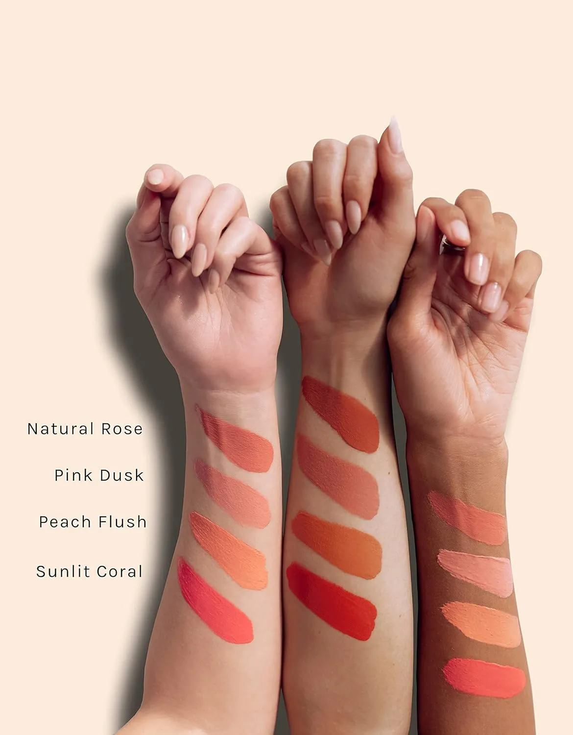 RÓEN - Cheeky Cream Blush | Vegan, Cruelty-Free, Clean Makeup (Sunlit Coral)
