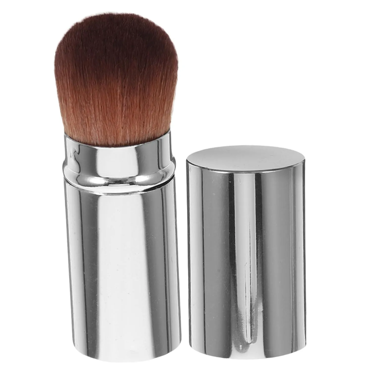 Retractable Foundation Brush Portable Blush Powder Brush with Cover for Travel Compatible Liquid Makeup present for Holidays and Special Occasions