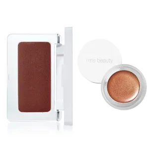 RMS Beauty Buriti Bronzer & Pressed Blush - Cream Bronzer & Blush Powder Makeup