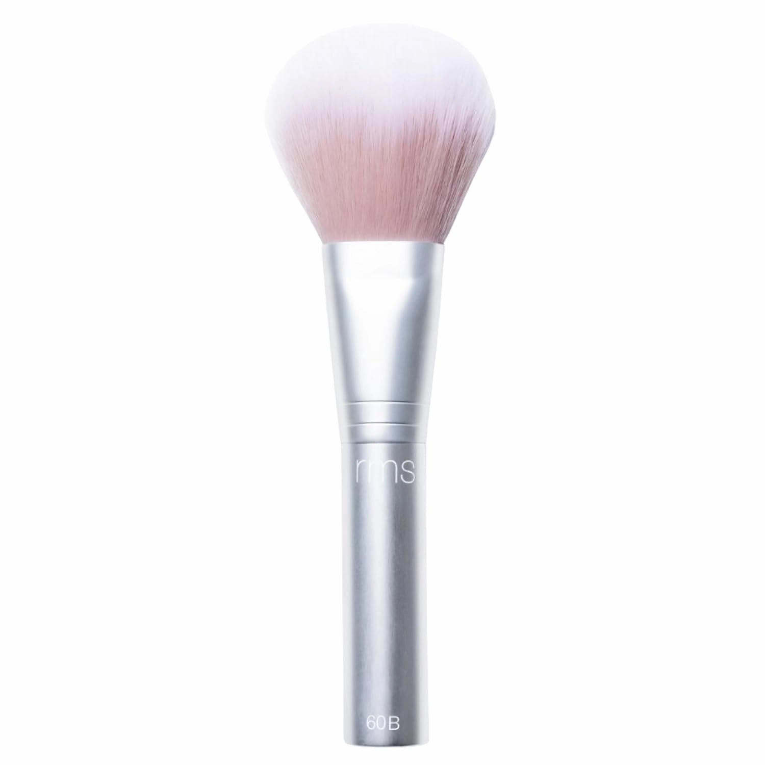 RMS Beauty Skin2Skin Powder Blush Brush - Vegan, Synthetic Fiber Face Makeup Brush for Powder Bronzer, Loose Powder & Powder Blush, Cruelty Free Clean Beauty Makeup Tools