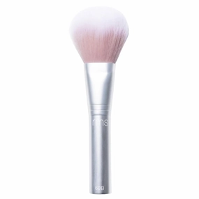 RMS Beauty Skin2Skin Powder Blush Brush - Vegan, Synthetic Fiber Face Makeup Brush for Powder Bronzer, Loose Powder & Powder Blush, Cruelty Free Clean Beauty Makeup Tools
