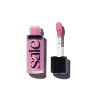 Saie Dew Liquid Blush for Cheeks - Hydrating Cream Blush Stick with a Blendable   Buildable Formula - Skincare Infused Dewy Cheek Tint for a Natural Flush - Glowy Makeup Essential - Baby (.40 oz)