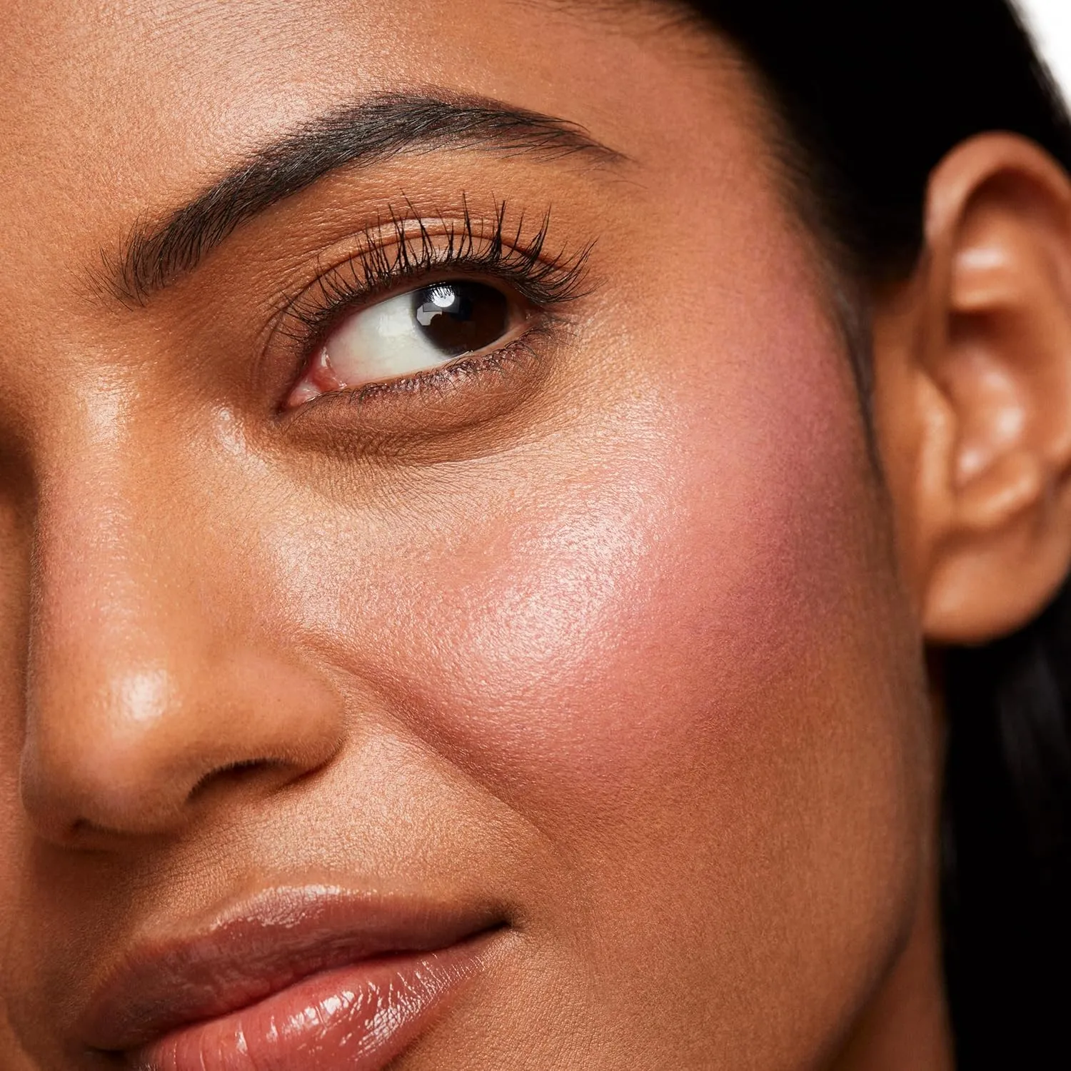 Saie Dew Liquid Blush for Cheeks - Hydrating Cream Blush Stick with a Blendable   Buildable Formula - Skincare Infused Dewy Cheek Tint for a Natural Flush - Glowy Makeup Essential - Baby (.40 oz)
