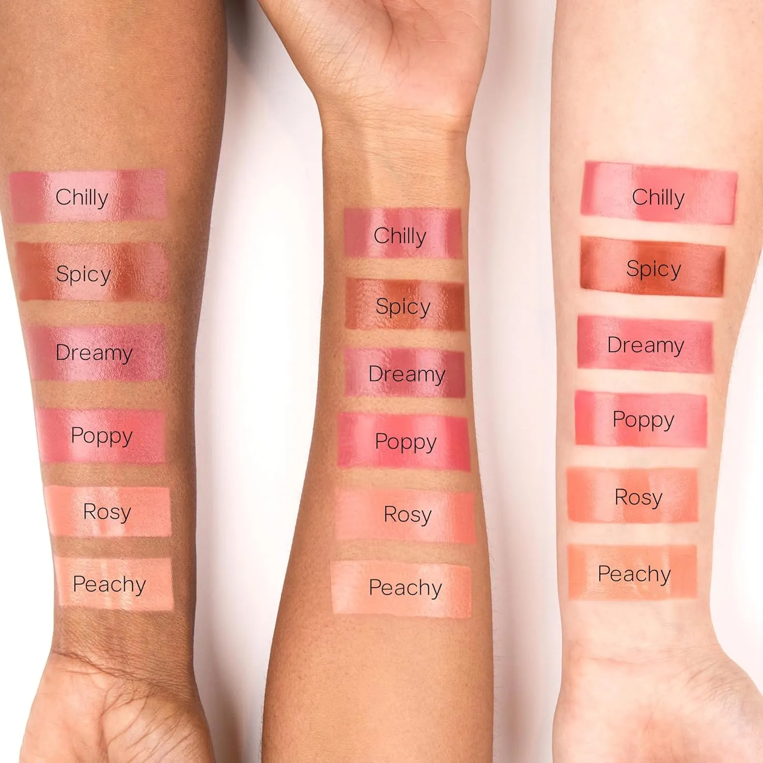 Saie Dew Liquid Blush for Cheeks - Hydrating Cream Blush Stick with a Blendable   Buildable Formula - Skincare Infused Dewy Cheek Tint for a Natural Flush - Glowy Makeup Essential - Chilly (.40 oz)