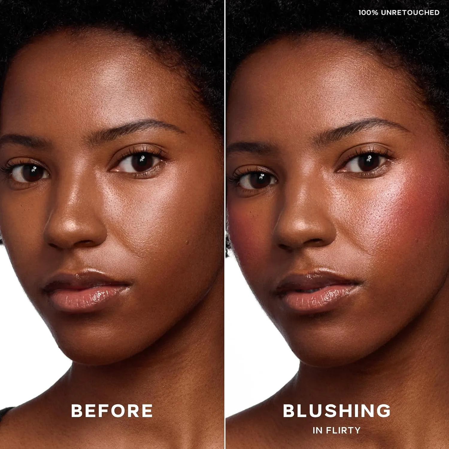 Saie Dew Liquid Blush for Cheeks - Hydrating Cream Blush Stick with a Blendable   Buildable Formula - Skincare Infused Dewy Cheek Tint for a Natural Flush - Glowy Makeup Essential - Flirty (.40 oz)