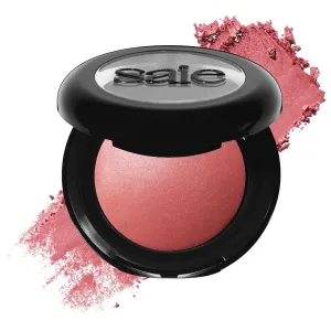 Saie SuperSuede Baked Blush - Talc-Free Powder Blush for All Day Wear - Enriched with Plant-Derived Squalane   Glycerin to Help Moisturize Dry Skin - Mia (.01 Ounce)