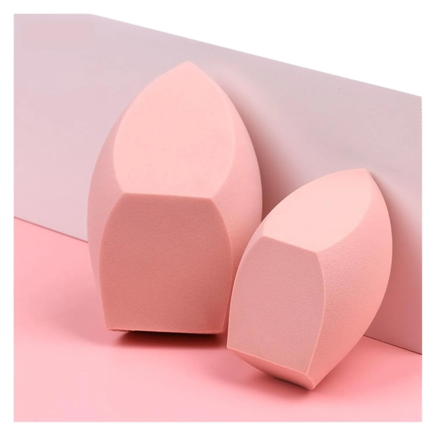 SBTRKT 1/2Pcs Big Size Makeup Sponge Foundation Cosmetic Puff Smooth Powder Concealer Beauty Spong Blender Cosmetic Make Up Puff (Color : 2pcs 01 Skin Color)