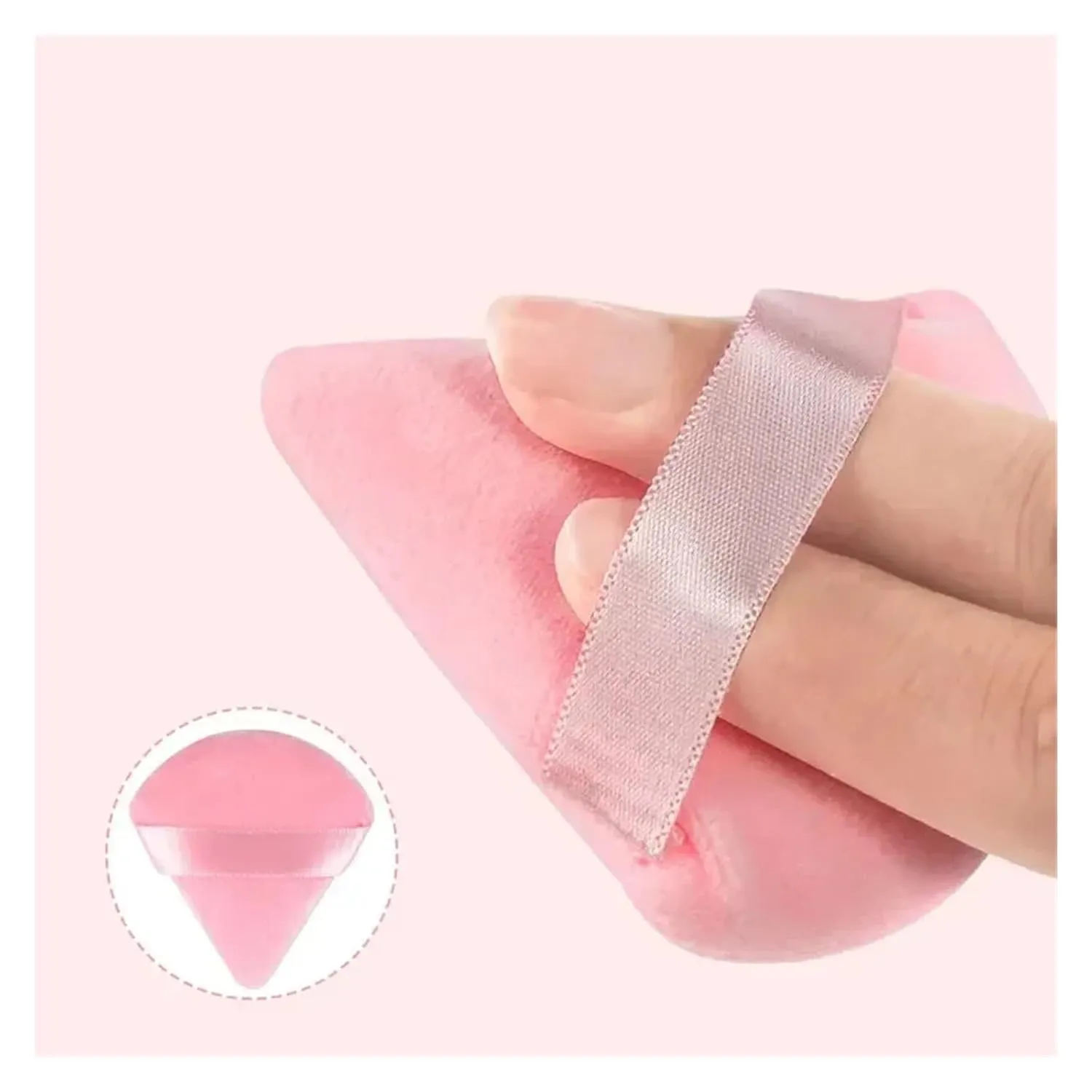 SBTRKT Cosmetic Puff Set Makeup Sponges Foundation Women Powder Puff Makeup Tools Cheap Make Up Blender (Color : Black 10 PCS)