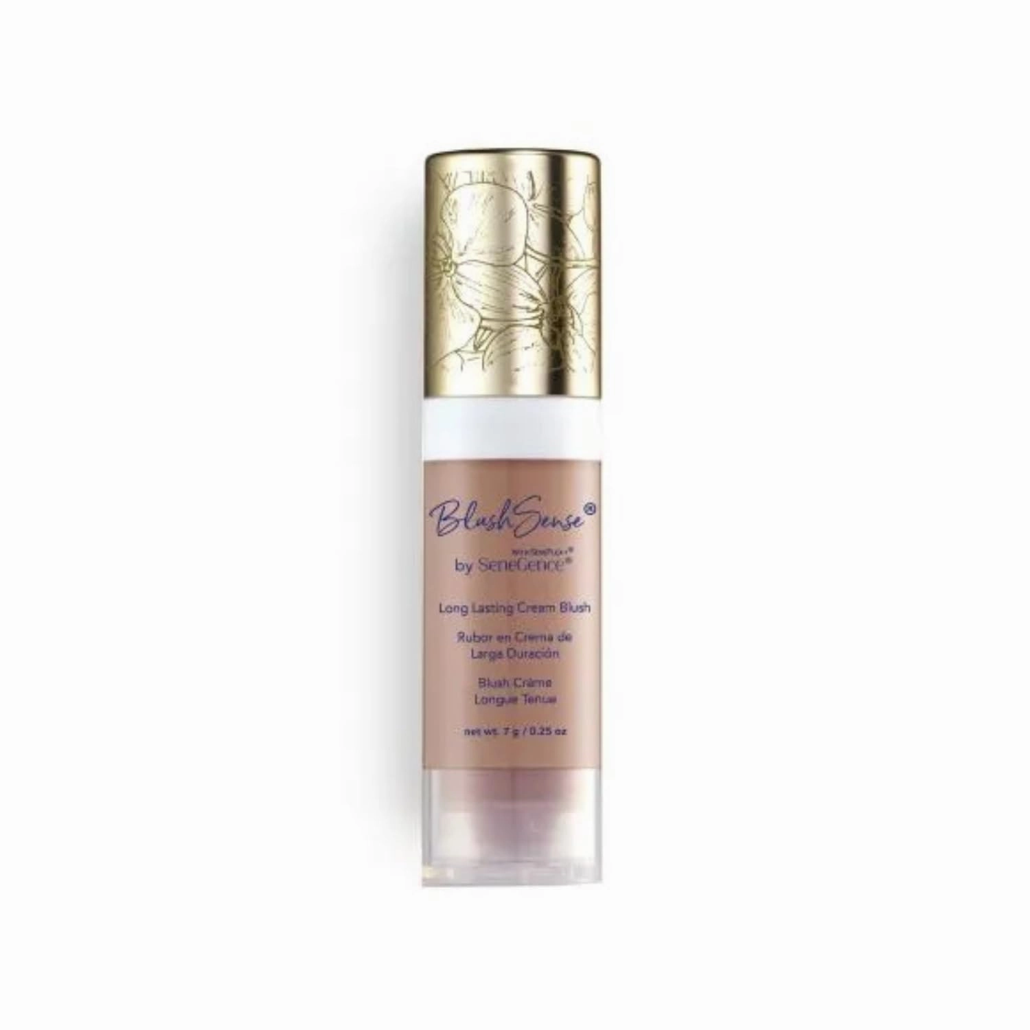 SeneGence BlushSense Cream Blush, Chocolate Cherry, 0.25 Oz, Blendable Hydrating Formula with SenePlex  for Anti-Aging Benefits, Enriched with Vitamins B & E