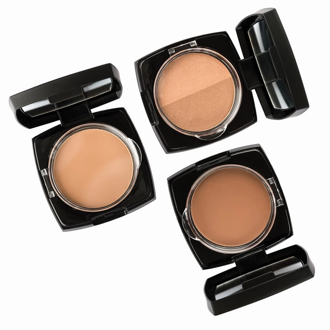 Shine Cosmetics Powder Bronzer - Long-Lasting, Lightweight & Buildable Powder Bronzer, Delivers A Flawless Finish (Power - Matte Finish, .35 oz)